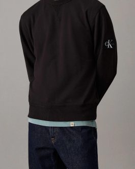 Sudadera Calvin Klein Cuello Redondo | 100% Algodón RegenerAGRI Sostenible